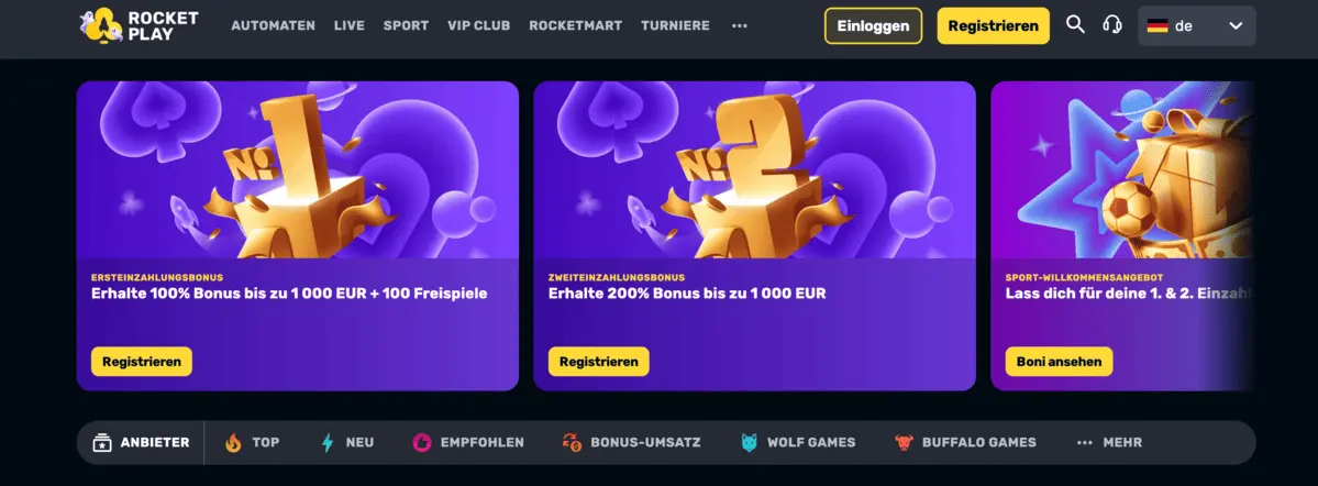 Banner RocketPlay